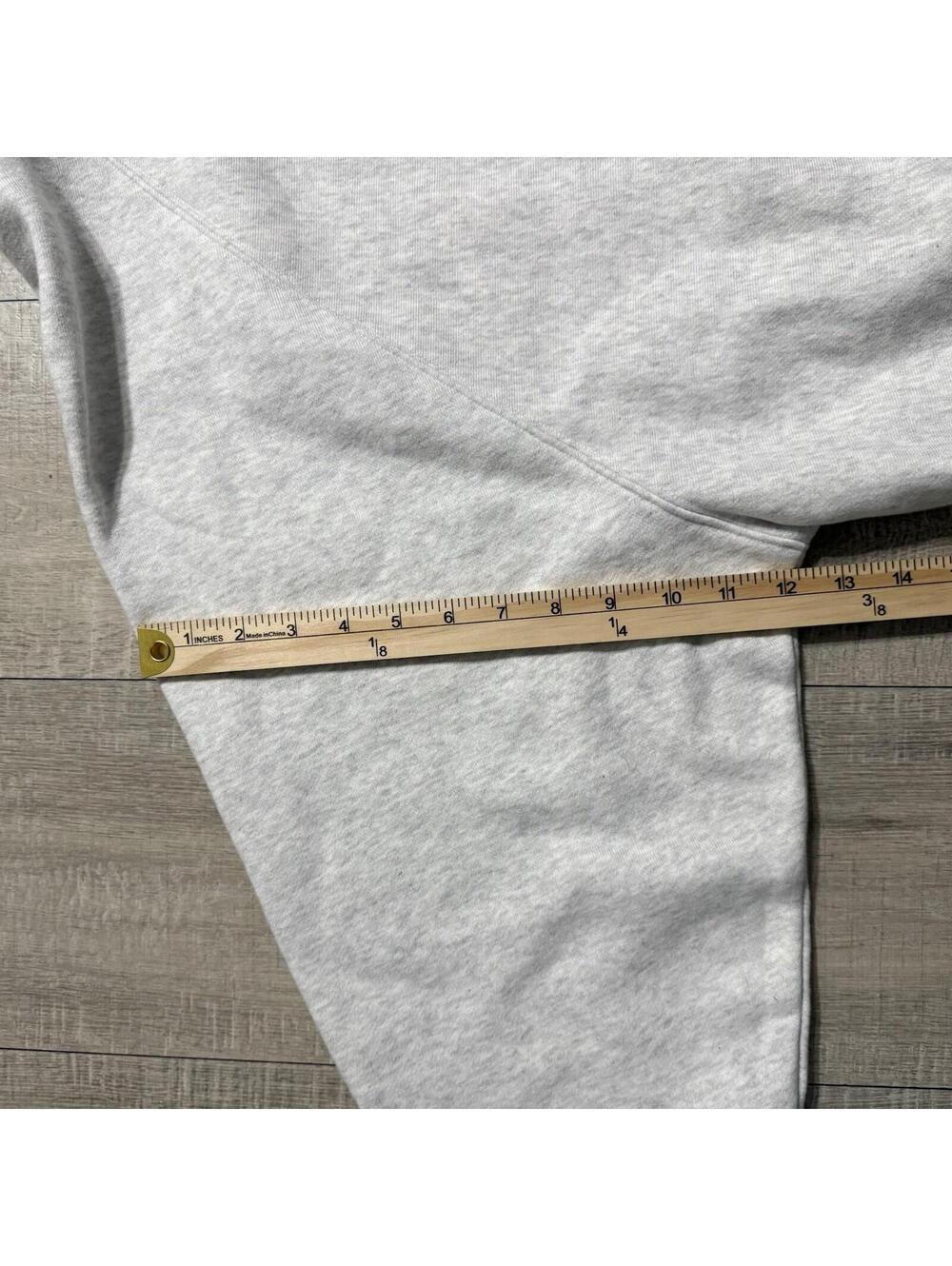 Champion Reverse Weave Hoodie Cable Knit Textured Gray W0164 Women Size XL - Picture 8 of 12